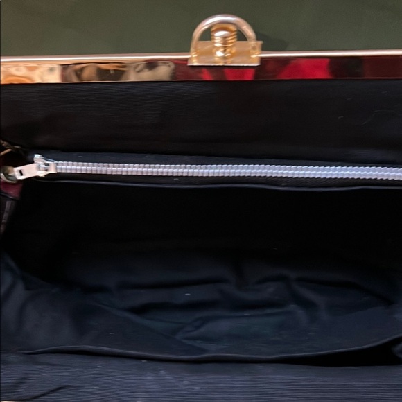 Vintage Plaid Velvet like Women's Bag - Picture 6 of 10